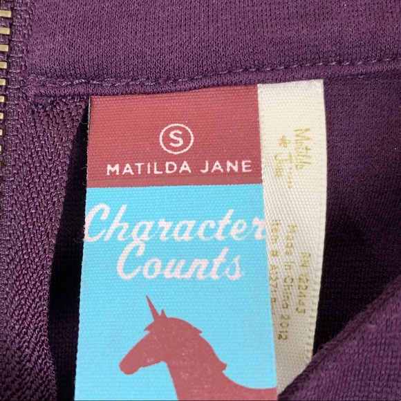 Matilda Jane Plum Women’s Ava Skater Dress - Picture 6 of 7